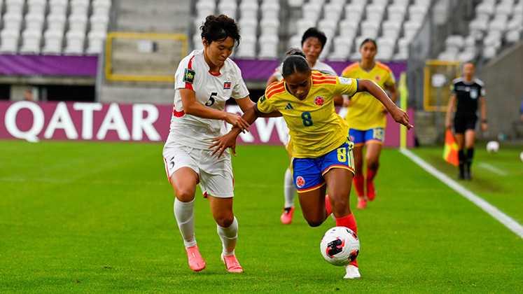 Colombia cayó ante Corea del Norte, pero sigue viva en el Mundial Sub-20 femenino