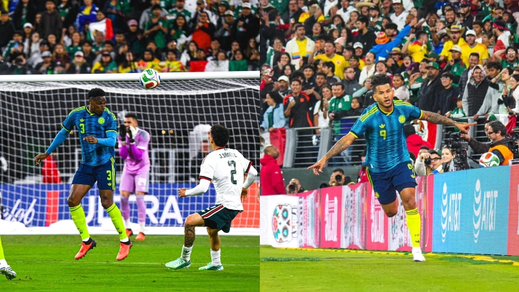 Colombia no pasó del empate ante México en su primer partido tras el Mundial