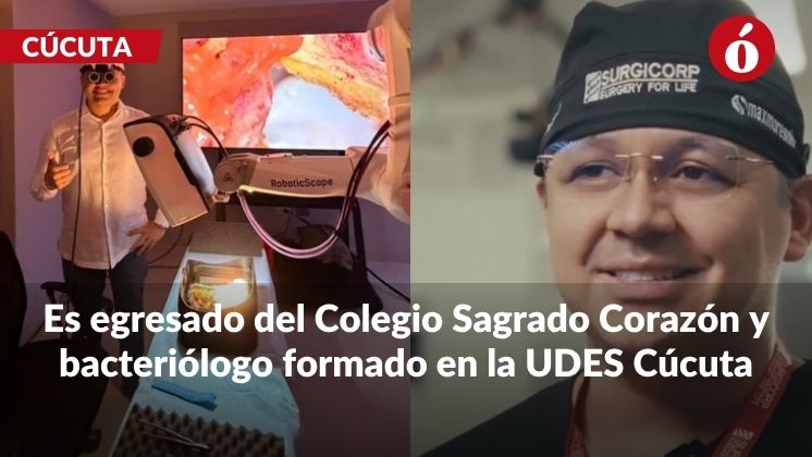 Cucuteño lideró cirugía cerebral pionera con robot en Sudamérica