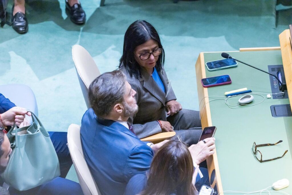 Delcy Rodríguez defiende ante la ONU el diálogo, la paz y la seguridad energética como prioridades internacionales