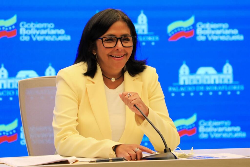 Delcy Rodríguez llega a EEUU para "llevar la voz de Venezuela" a la Asamblea General de la ONU