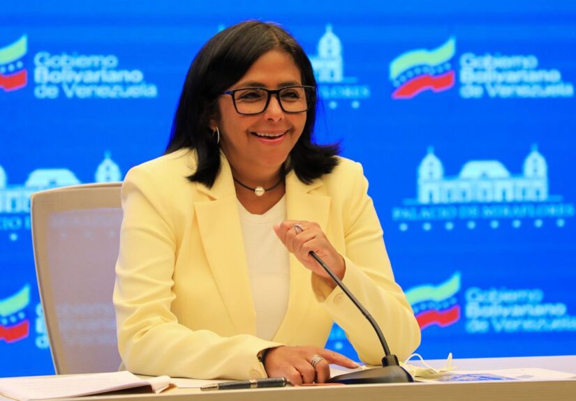 Delcy Rodríguez llega a EEUU para "llevar la voz de Venezuela" a la Asamblea General de la ONU
