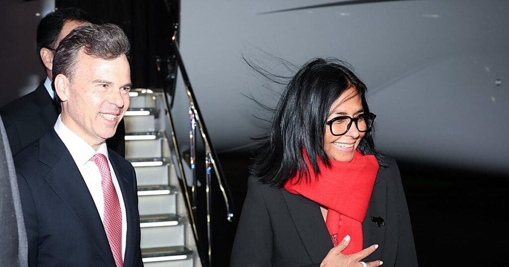 Delcy Rodríguez llega a Nueva York para participar en la Asamblea General de la ONU