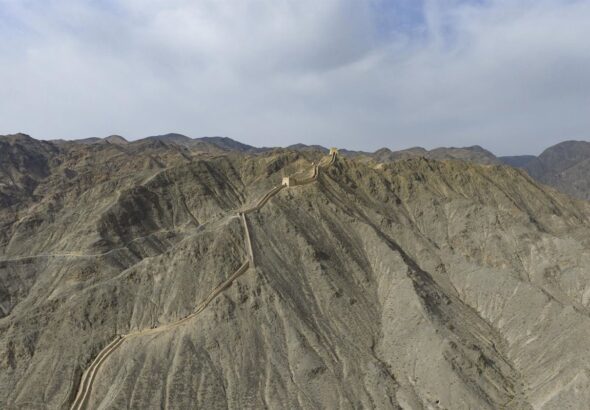Denuncian la destrucción de un tramo de la Gran Muralla china por una mina de carbón