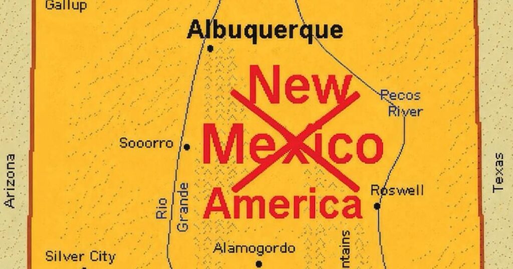 Después de Lago América, Trump rebautiza a Nuevo México como 'Nuevo América'
