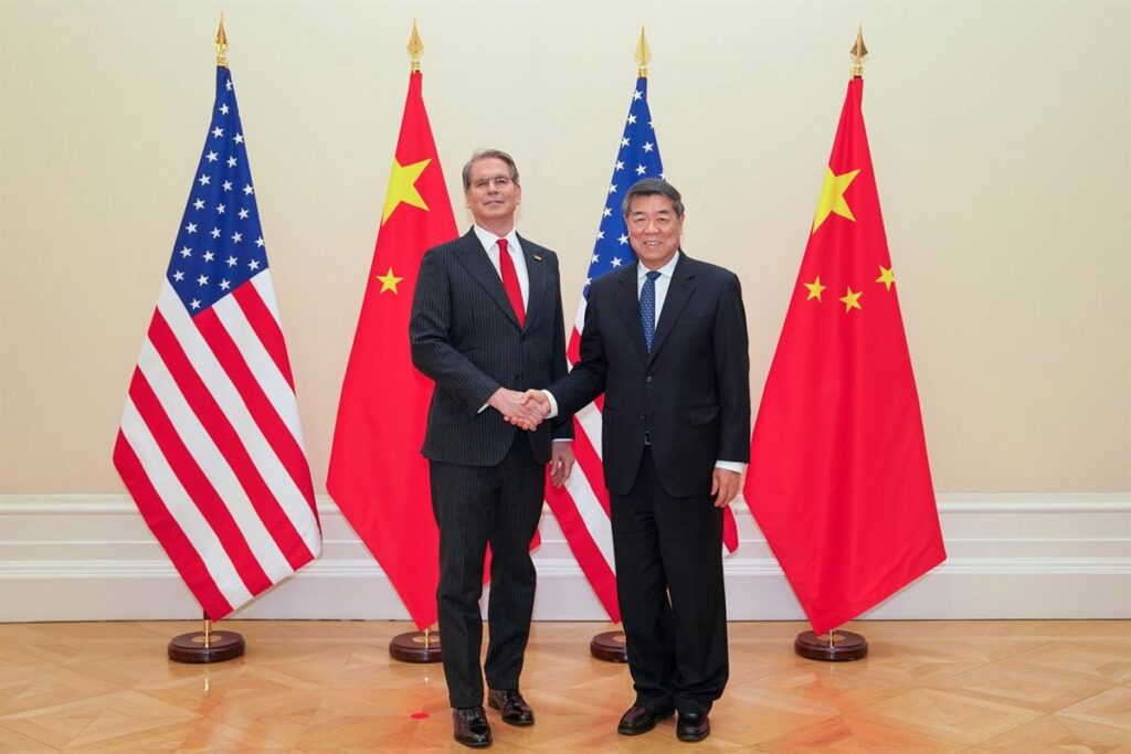 EEUU propone a China un "mecanismo de notificación" mutua sobre IA