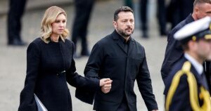 El avión de Zelenski estuvo a punto de ser alcanzado por un dron cuando se dirigía al funeral del Rey Harald en Oslo