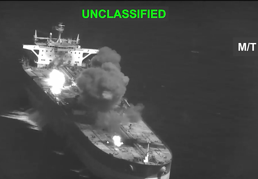 El ejército de Estados Unidos asegura haber destruido tres petroleros iraníes