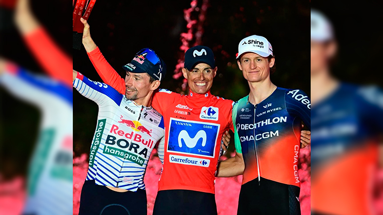 Enric Mas se coronó en la Vuelta a España y Buitrago vuelve a poner a Colombia en lo más alto