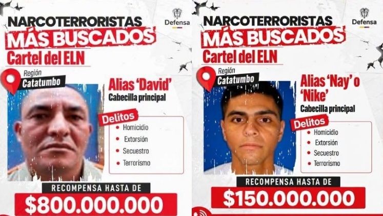 Estos son los cabecillas del Eln que estarían detrás del atentado en Los Patios