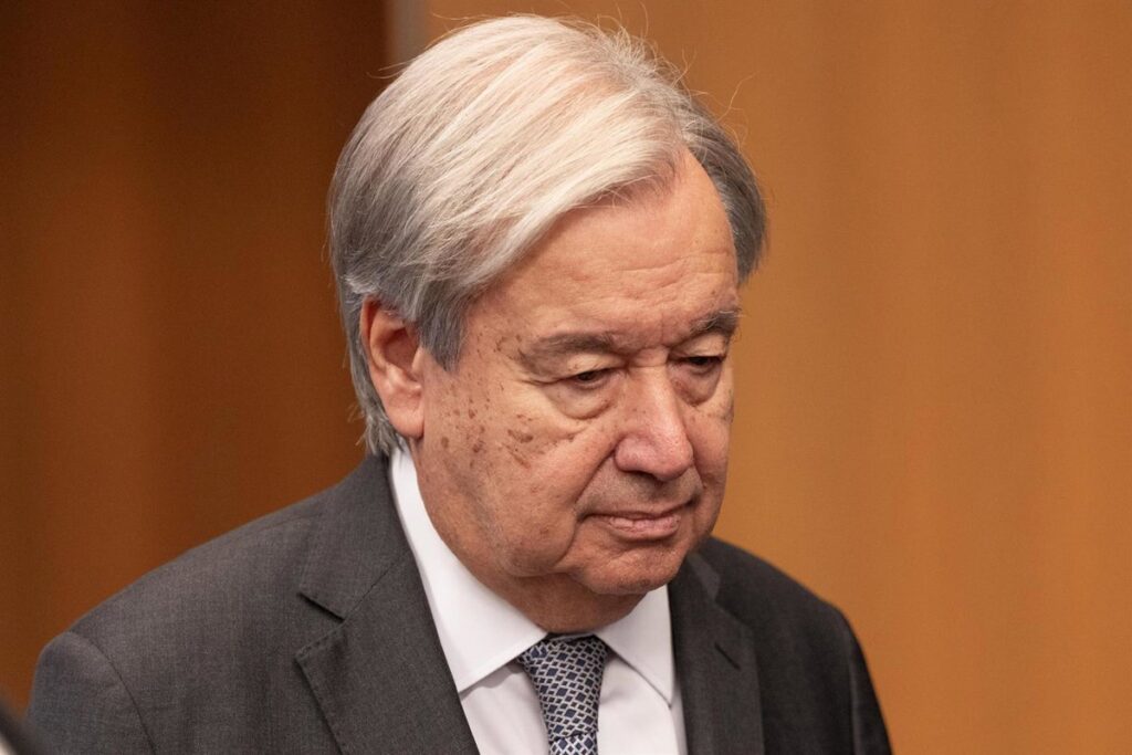 Guterres alerta del riesgo de división del mundo en "dos bloques rivales" en plena "redefinición del poder"