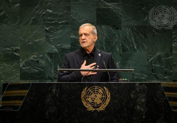 Irán reclama en la ONU su derecho a defenderse y a la energía nuclear con fines pacíficos: "No somos terroristas"