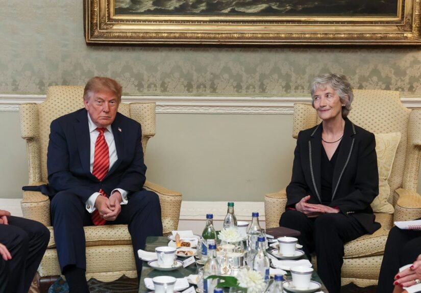 La presidenta irlandesa transmite a Trump que "la normalización de la guerra y el genocidio es inaceptable"
