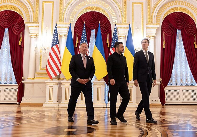 La primera visita de los enviados de Trump a Kiev no logra acercar la paz
