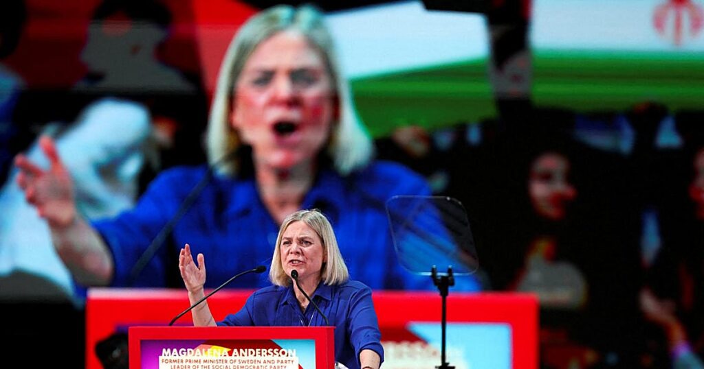 La socialdemócrata Andersson lidera las encuestas en Suecia por su mano dura con la inmigración