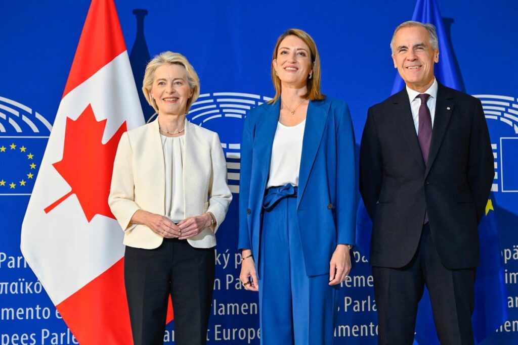 Las capitales de la UE reciben con sorpresa la propuesta de Von der Leyen para que Canadá sea "miembro asociado"