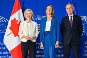 Las capitales de la UE reciben con sorpresa la propuesta de Von der Leyen para que Canadá sea "miembro asociado"