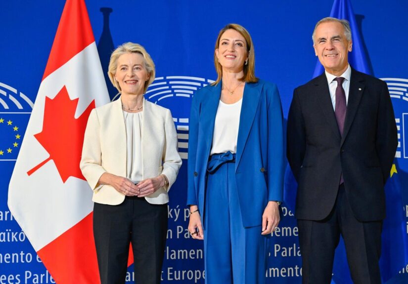 Las capitales de la UE reciben con sorpresa la propuesta de Von der Leyen para que Canadá sea "miembro asociado"