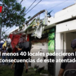 Las heridas y pérdidas millonarias que dejó el atentado contra la Policía en Los Patios