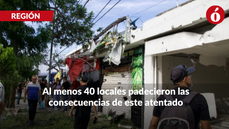Las heridas y pérdidas millonarias que dejó el atentado contra la Policía en Los Patios
