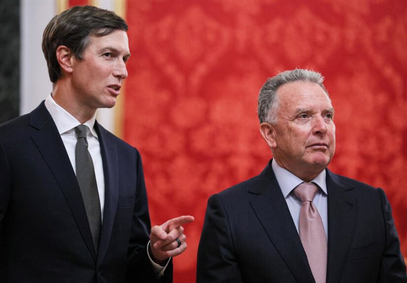 Los enviados de Trump visitan por primera vez Kiev para abordar la guerra con Rusia tras pasar por Moscú