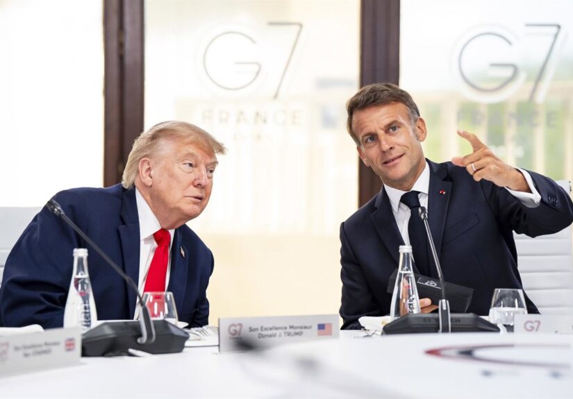 Macron aborda con Trump "soluciones diplomáticas" sin "acuerdo global" para reabrir el estrecho de Ormuz