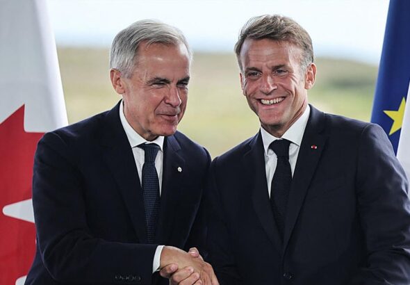 Macron y Carney reivindican la soberanía nacional en una visita cargada de simbolismo