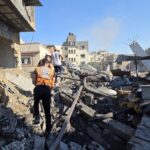 Mueren cuatro palestinos en un bombardeo de un dron de Israel contra una vivienda en el norte de Gaza