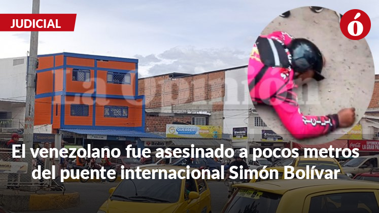 Muerte de mototaxista impone el silencio en La Parada, Villa del Rosario