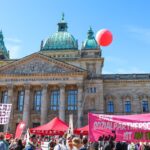 Multitudinarias protestas en defensa del estado del bienestar en Alemania