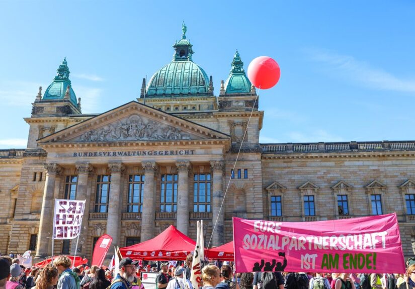 Multitudinarias protestas en defensa del estado del bienestar en Alemania