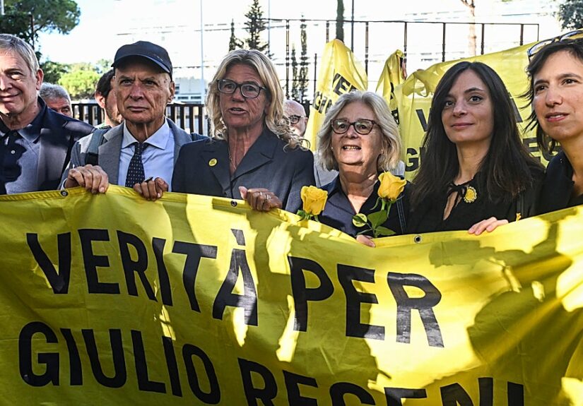 Roma condena a tres agentes egipcios por el secuestro de un italiano torturado y asesinado