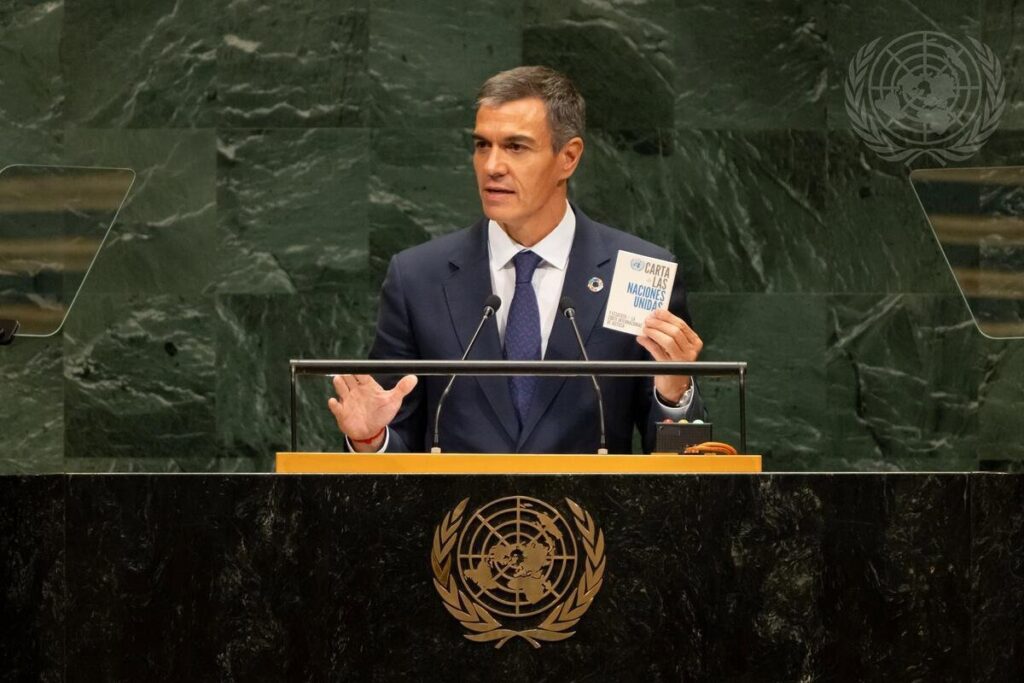 Sánchez apunta a "la desinformación" en la crisis de Ceuta y llama a no "convertir al migrante en enemigo" ante la ONU