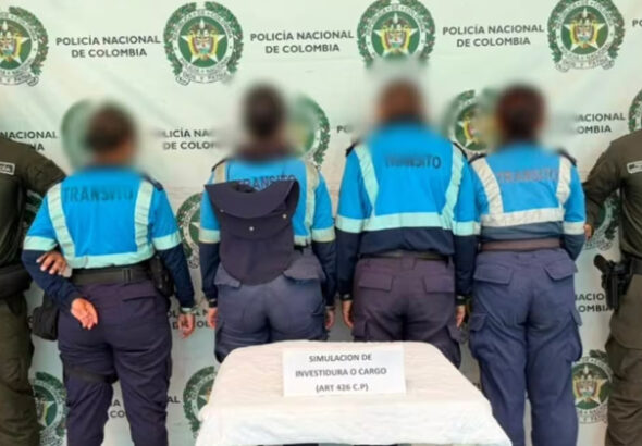 Se hicieron pasar por agentes de tránsito y la jugada terminó en captura