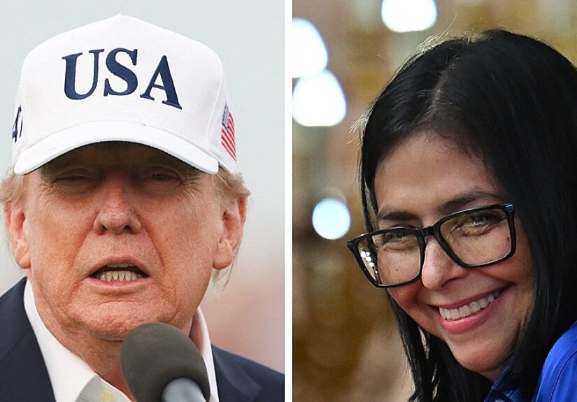 Todo listo para un encuentro entre Trump y Delcy Rodríguez en Nueva York