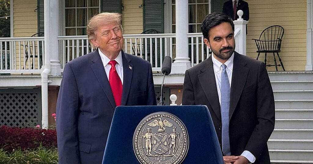 Trump elogia a Mamdani tras su encuentro en Nueva York: «Serás uno de los grandes»