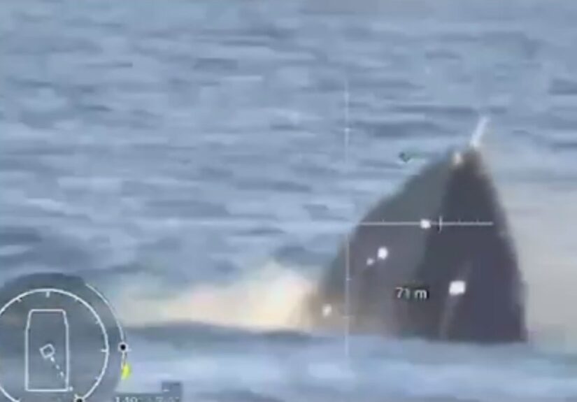 Ucrania informa de su victoria en la primera batalla naval de la historia entre drones