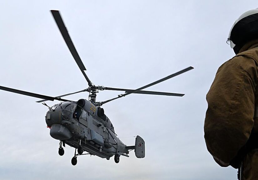 Un helicóptero ruso entra en el espacio aéreo polaco