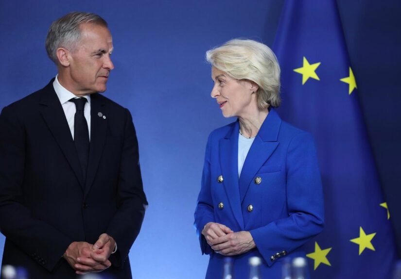Von der Leyen propone que Canadá sea miembro asociado de la Unión Europea