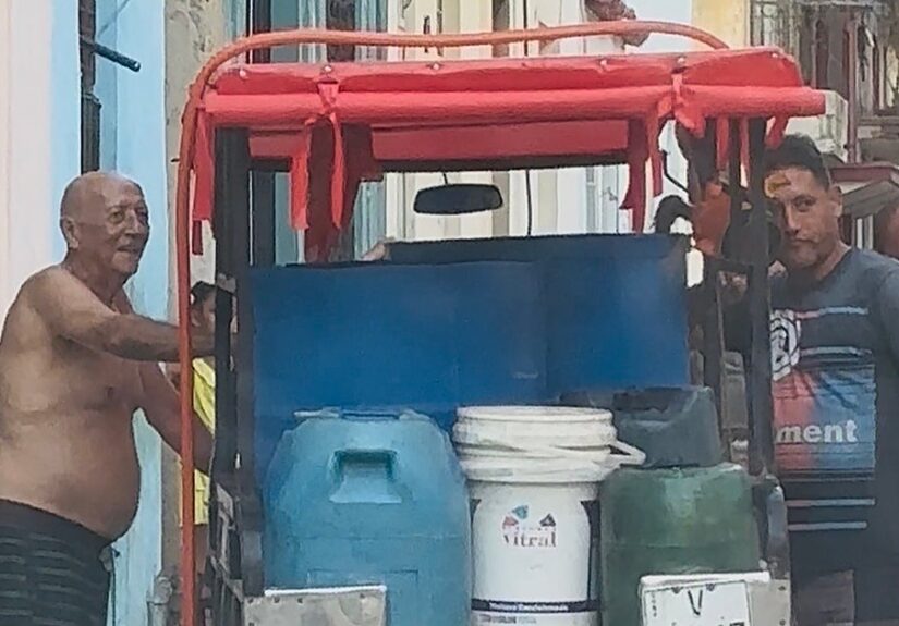Vuelven los aguadores a La Habana