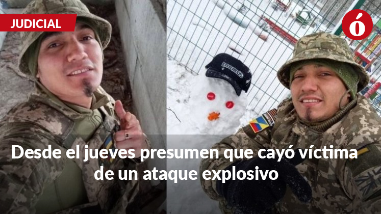 madre de soldado cucuteño en Ucrania, desesperada por su hijo