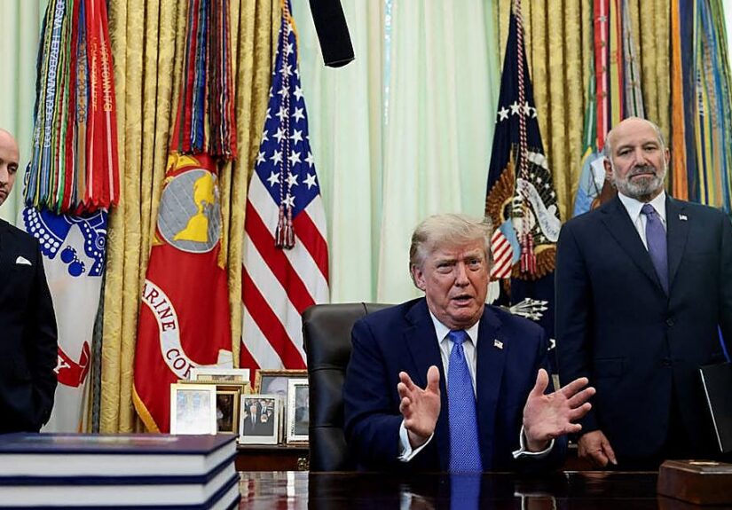 «¿Deberíamos llamarlo el estrecho de Trump?»