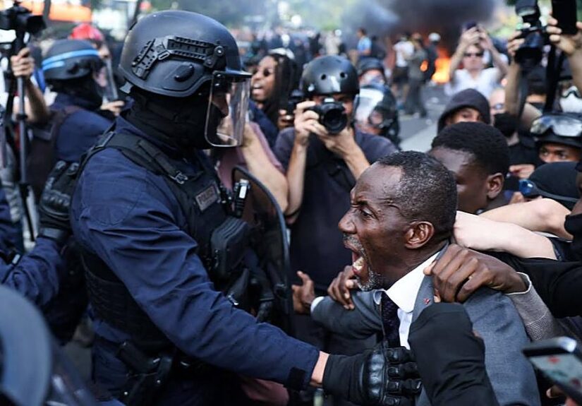 Bally Bagayoko, el alcalde de Saint-Denis que se puso como escudo de estudiantes durante un enfrentamiento con la Policía