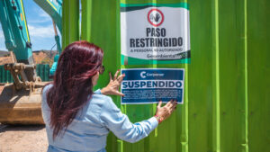 Corponor suspende las actividades de la empresa Geoambiental S.A.S.