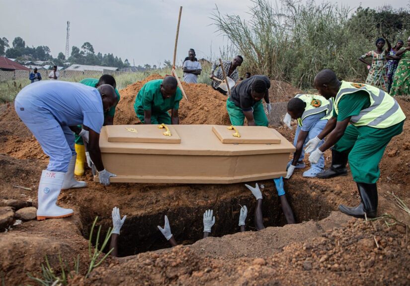 El brote de ébola en RDC roza el umbral de los 4.000 muertos, con más de 8.200 casos confirmados