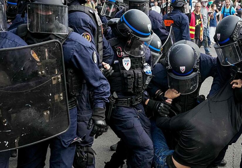 Francia deja de utilizar granadas aturdidoras en las protestas estudiantiles tras las denuncias de brutalidad policial