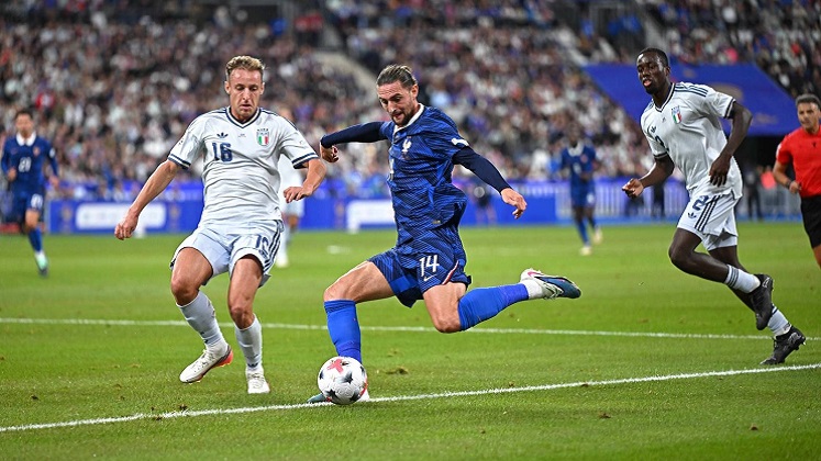 Francia e Italia empatan y Bélgica se impuso ante Turquía en la Liga de Naciones