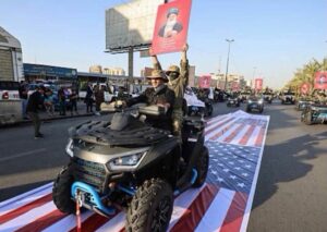 Irak investiga un acto de ultraje a la bandera de EEUU durante un desfile de milicias proiraníes
