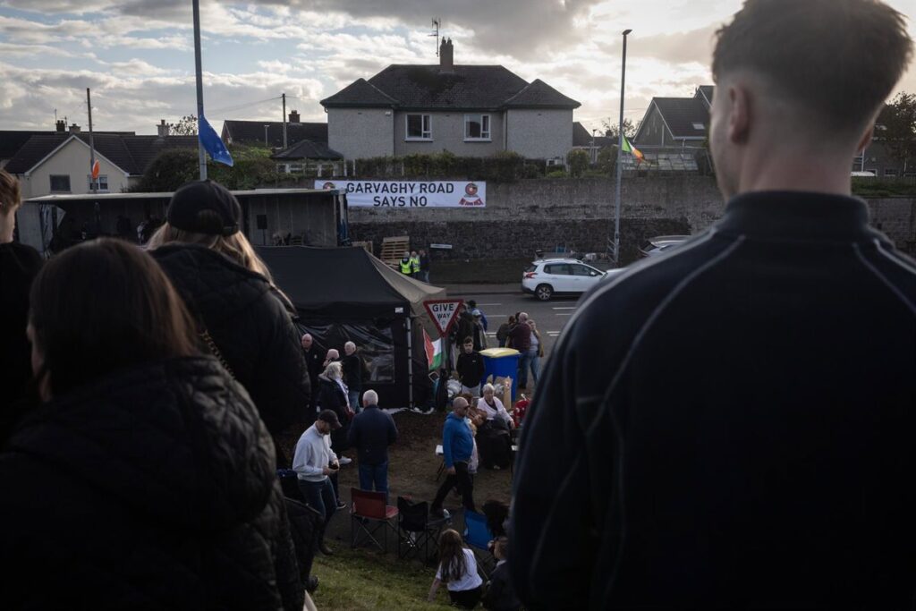 La marcha orangista fracasa en su intento de desfilar en Portadown (Irlanda del Norte) en medio de la tensión política