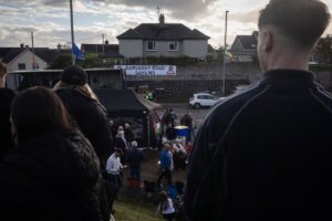 La marcha orangista fracasa en su intento de desfilar en Portadown (Irlanda del Norte) en medio de la tensión política